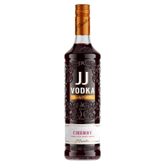 JJ Vodka Cherry Vodka Mix Spirit Drink 100cl - gallery image 1