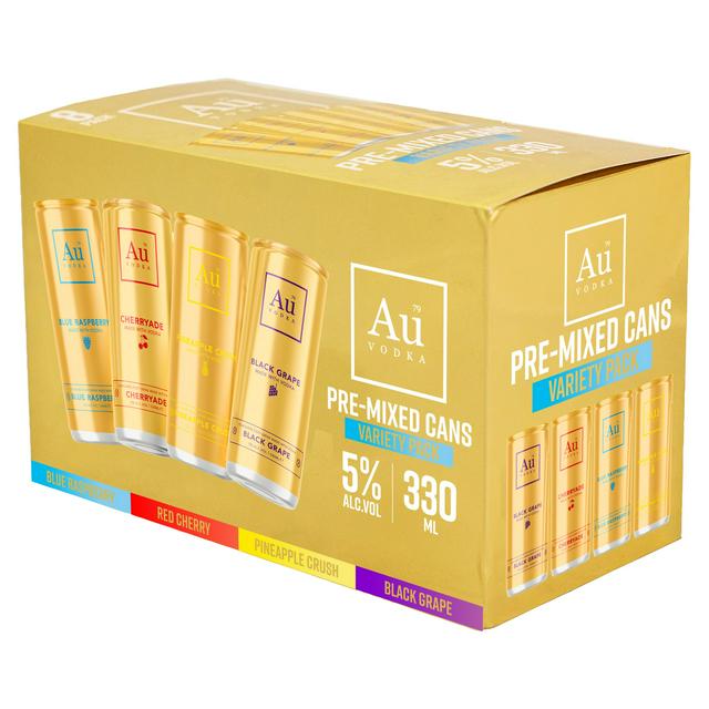 Au Vodka Variety Pack 8 x 33cl - gallery image 1