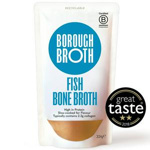 Borough Broth Sustainably Caught Fish Bone Broth 324g