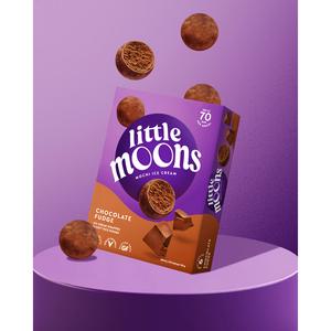 Little Moons Chocolate Fudge Mochi Ice Cream 6 x 30g - gallery image 3