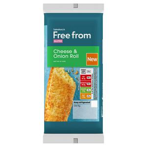 Sainsbury's Free From 110g Cheese & Onion Roll