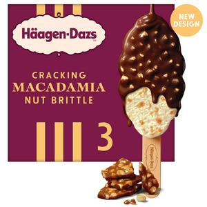 Haagen-Dazs Macadamia Nut Brittle Ice Cream Sticks