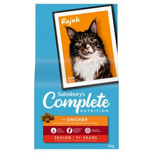 Sainsbury's 2kg Complete Nutrition Kitten with Chicken 2-18 Months Cat Food