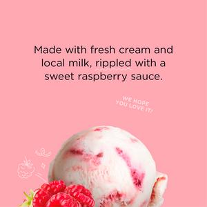 Jude's Raspberry Ripple Ice Cream 460ml - gallery image 4
