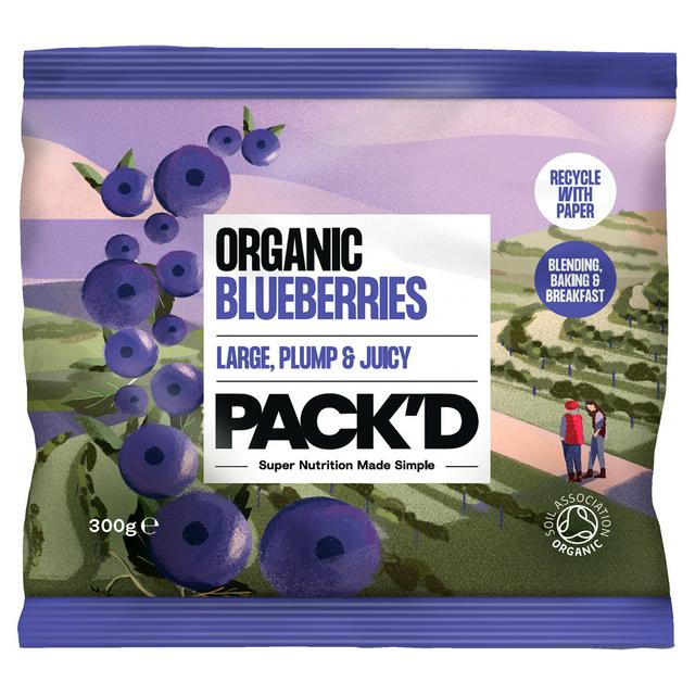 PACK'D Organic Blueberries 300g - gallery image 1