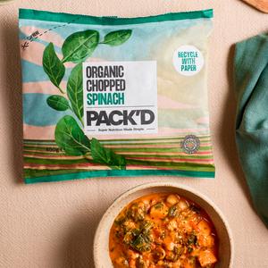 PACK'D Organic Chopped Spinach 450g - gallery image 5