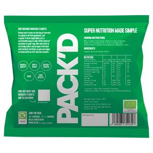 PACK'D Organic Broccoli Florets 450g - gallery image 2