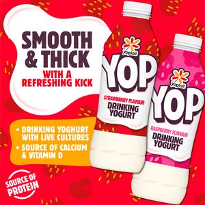 Yop Raspberry Yoghurt Drink 825g - gallery image 2