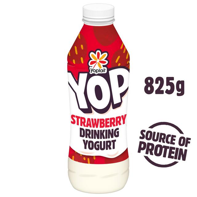 Yop Strawberry Yoghurt Drink 825g - gallery image 1