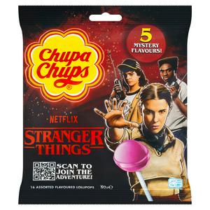 Chupa Chups 16 x Netflix Stranger Things Assorted Flavoured Lollipops 192g
