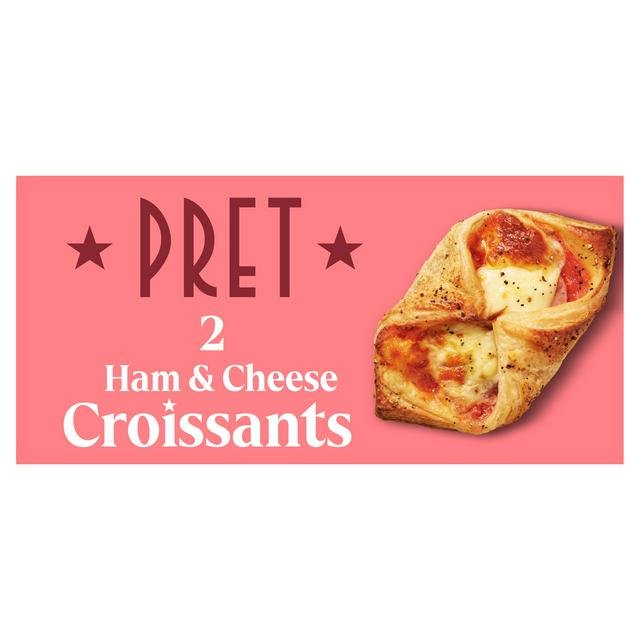 Pret Ham & Cheese Croissants x2 220g - gallery image 1
