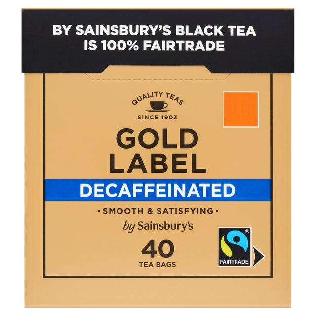 Sainsbury's 125g Gold Label Decaffeinated Tea - gallery image 1