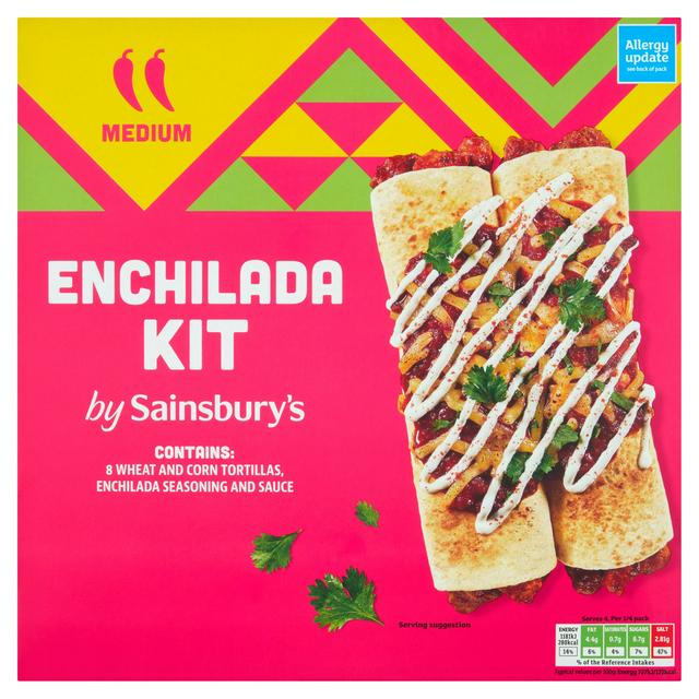 Sainsburys Enchilada Kit 650g
