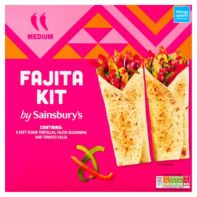 Sainsburys Fajita Kit 470g