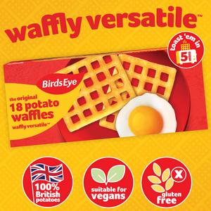 Birds Eye Potato Waffles x18 1.02kg - gallery image 2