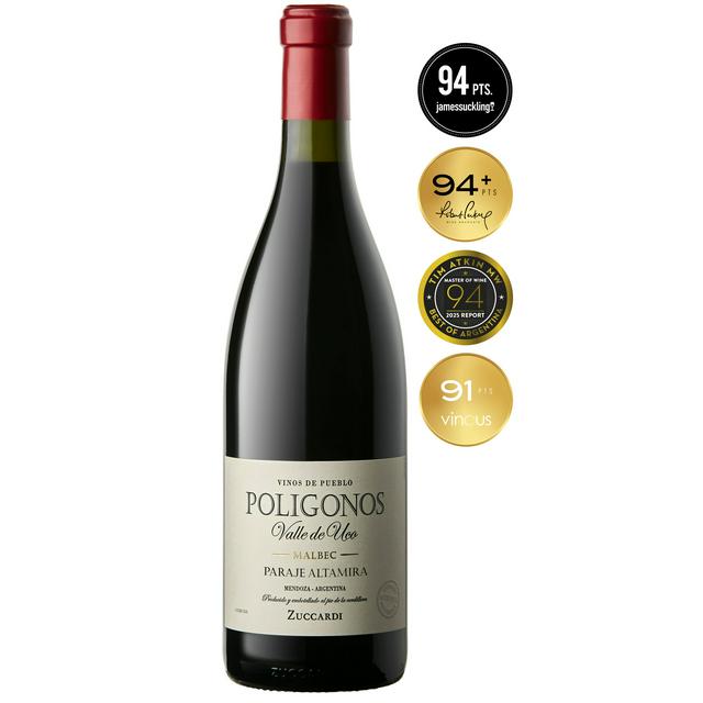 ZUCCARDI Poligonos Paraje Altamira Malbec Red Wine 75cl