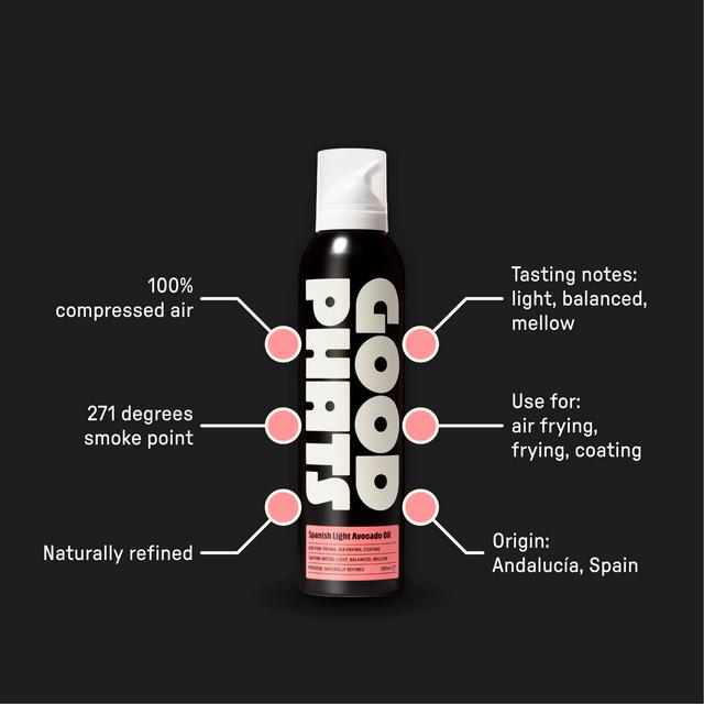 Good Phats Light Avocado Oil Spray | Sainsbury's