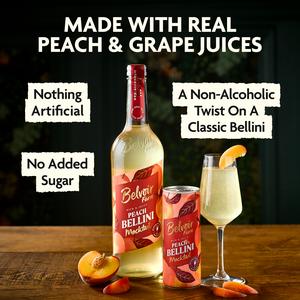 Belvoir Farm Non Alcoholic Peach Bellini 250ml - gallery image 2