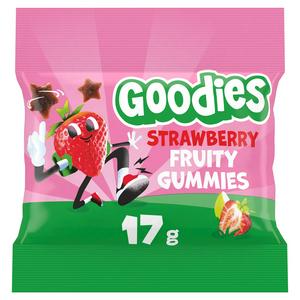 Goodies Kids Snack Strawberry Fruit Gummies 17g