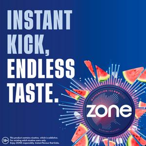 Zone Watermelon Ice Nicotine Pouches 10mg - gallery image 2