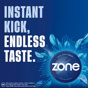 Zone Cool Mint Nicotine Pouches 11mg - gallery image 2