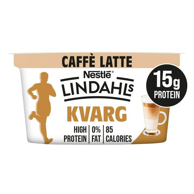 Lindahls Kvarg Caffe Latte High Protein Yogurt 150g | Sainsbury's