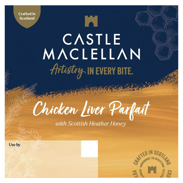 Castle MacLellan Chicken Liver Parfait with Scottish Heather Honey 100g - gallery image 1