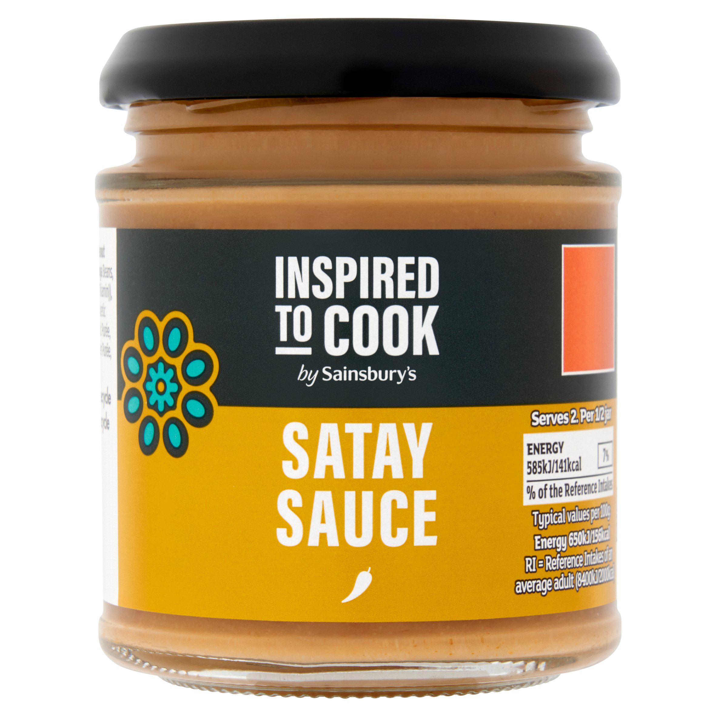 Sainsbury's Inspired to Cook Satay Sauce 180g
