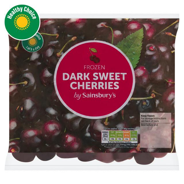 Sainsburys Sainsbury's Frozen Dark Sweet Cherries 300g