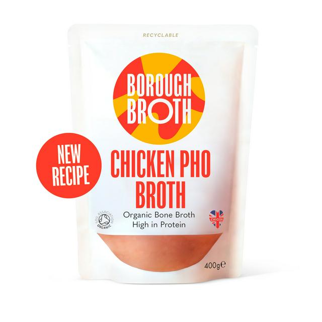 Borough Broth 400g Chicken Pho Organic Bone Broth - gallery image 1