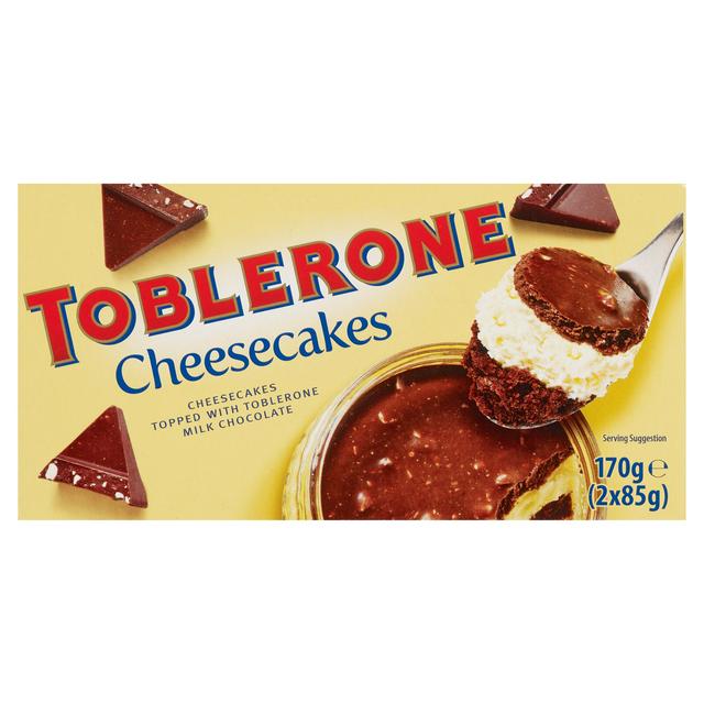 Toblerone Cheesecakes 2 x 85g - gallery image 1