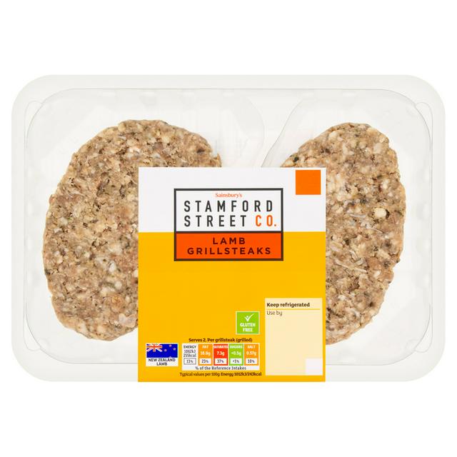 Sainsburys Stamford Street Co. Lamb Grillsteaks 300g