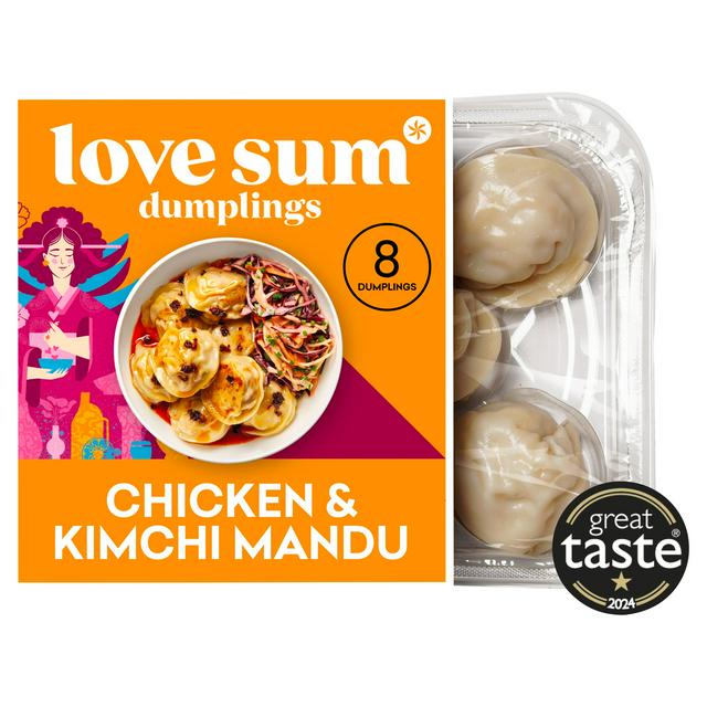 Love Sum 8 Dumplings Chicken & Kimchi Mandu 240g | Sainsbury's