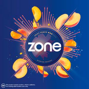 Zone Juicy Peach Nicotine Pouches 10mg - gallery image 5