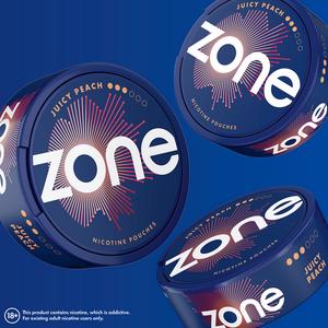 Zone Juicy Peach Nicotine Pouches 10mg - gallery image 6