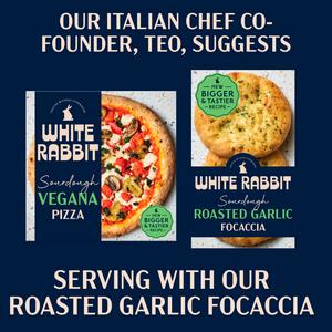 White Rabbit 440g Vegan Sourdough Gluten Free Vegan Pizza - gallery image 4