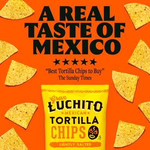 Gran Luchito Mexican Tortilla Chips Lightly Salted 170g - gallery image 4