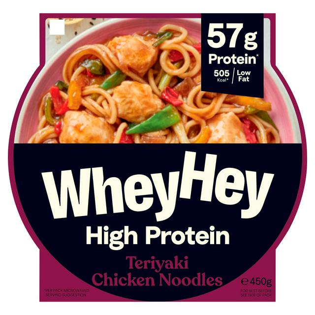Wheyhey Protein Power Teriyaki Chicken Noodles 450g