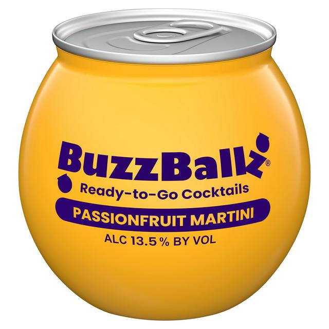 BuzzBallz 20cl Passionfruit Martini Cocktails - gallery image 1