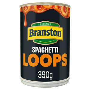 Branston Spaghetti Loops in a Rich Thick Tomatoey Sauce 395g