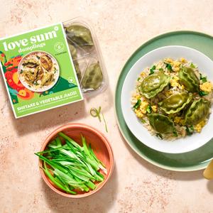 Love Sum 8 Dumplings Shiitake & Vegetable Jiaozi 200g - gallery image 2