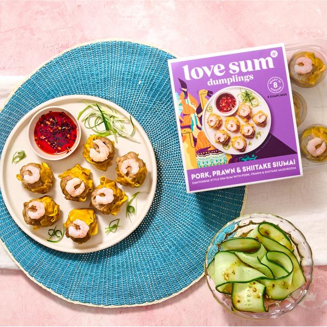 Love Sum 8 Dumplings Pork, Prawn & Shiitake Siumai 200g | Sainsbury's