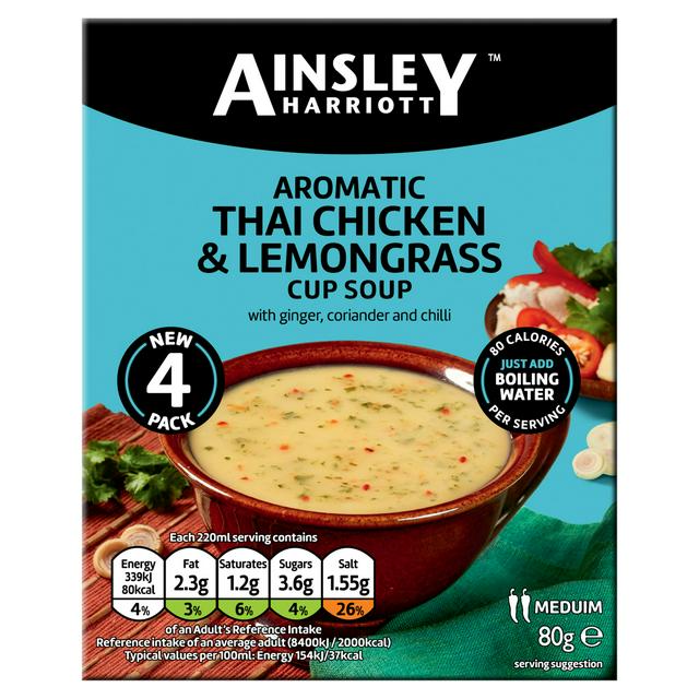 Ainsley Harriott Thai Chicken & Lemongrass Cup Soup 80g