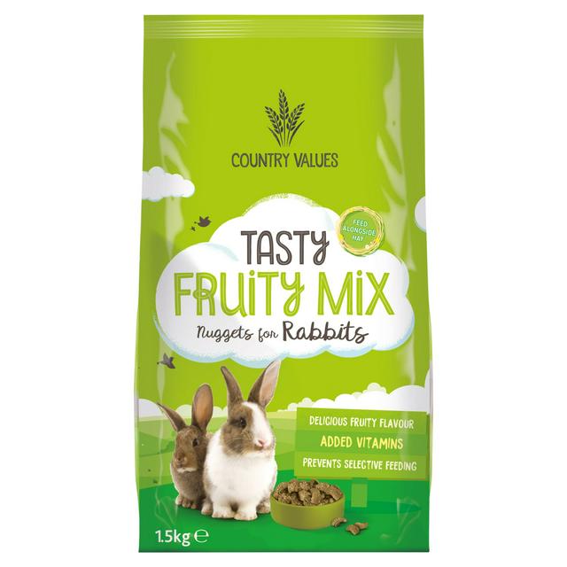 Country Values 1500g Mix Fruity Tasty Rabbit Nuggets