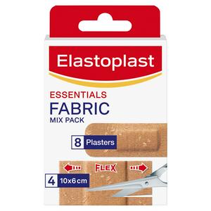 Elastoplast Essentials Fabric Mix Pack Plasters 8+4s