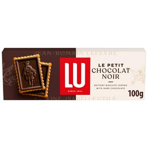 Lu Le Petit 100g Chocolat Dark Chocolate Biscuits