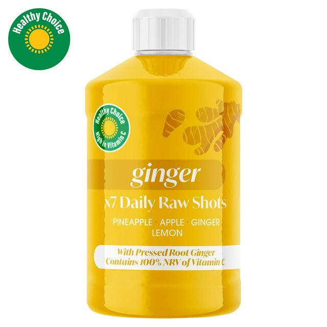 Sainsburys Ginger 7 Daily Raw Shots 420ml