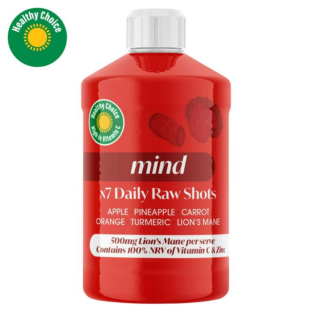 Sainsburys Mind 7 Daily Raw Shots 420ml