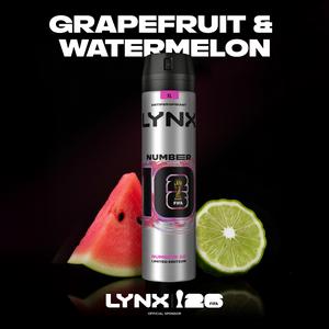 Lynx 250ml FIFA Number 10 Antiperspirant Aerosol Deodorant Spray, Limited Edition - gallery image 3