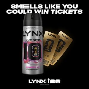 Lynx 150ml FIFA Number 10 Antiperspirant Aerosol Deodorant Spray, Limited Edition - gallery image 5